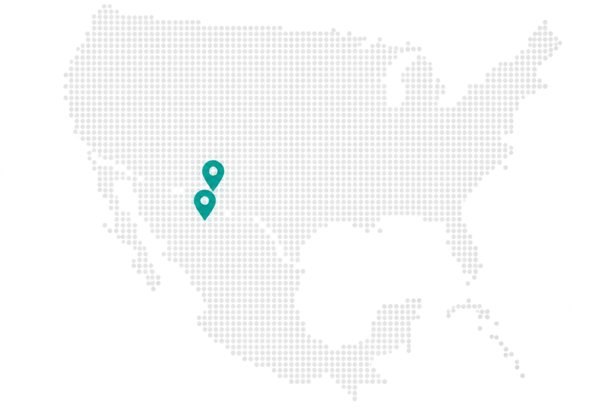 Guadiana Comercial service area - Ciudad Juárez and El Paso, TX